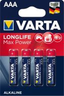 Baterie mikrotužka alkalická Varta Longlife Max Power (vel. AAA v blistru) 4ks