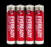 Baterie mikrotužka Eveready (vel. AAA ve fólii) 4ks