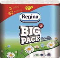 Papír toaletní 3 vrstvý Regina Big pack 32 ks