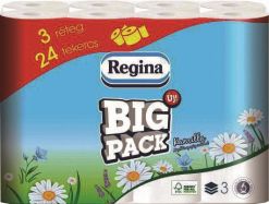 Papír toaletní 3 vrstvý Regina Big pack 24 ks