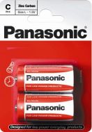 Baterie malé mono Panasonic Zinc (vel. C v blistru) 2ks