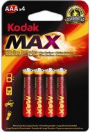 Baterie mikrotužka alkalická Kodak MAX blistr R3