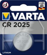 Baterie plochá CR 2025 Varta Electronics