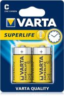 Baterie malé mono Varta Superlife (vel. C v blistru)