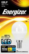 Žárovka LED E14 / 5,9 W / 2700 K / 470 lm Globe (malá baňka) Energizer
