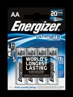 Baterie tužková Energizer Ultimate Lithium (vel. AA v blistru) 4ks