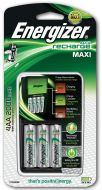 Nabíječka baterií Energizer Maxi + 4 nabíjecí baterie AA Power Plus 2000 mAh