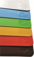 Prkénko kuchyňské 38,5x24x0,24 cm PVC Slice mix barev