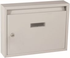 Schránka poštovní panelák bílá 340x240x60mm