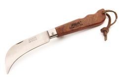 Nůž zavírací houbařský s pojistkou 9 cm rukojeť bubinga MAM