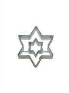 Vykrajovátko hvězda s hvězdičkou uvnitř 4,5 cm
