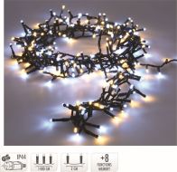 Světla vánoční 400 LED žárovek teplá bílá vnitřní i venkovní