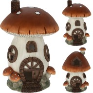 Domeček ve tvaru houby s LED 37 cm