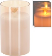 Svíčka ve skle LED