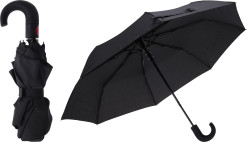 Deštník skládací černý