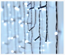 Světla vánoční LED žárovek 180 bílá venkovní