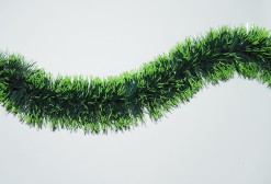 Řetěz vánoční 1,8 m/5 cm zelený se světle zelenými konci