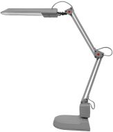 Lampa stolní LED 8 W, 630 lm, 4000K stříbrná s otočnými klouby