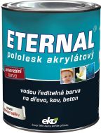 Eternal pololesk akryl 0,7 kg bílá RAL 9003