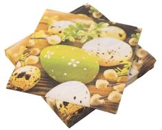 Ubrousky 2-vrstvé 20 ks velikonoční vajíčka