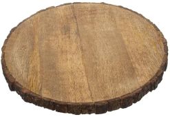 Podložka servírovací 39x2,8 cm mangové dřevo