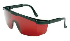 Brýle ochranné červené typ Safetyco B507