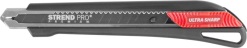 Nůž odlamovací 9 mm s posuvnou aretací Strend Pro Premium BlackMatt