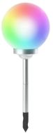 Lampa solární koule RAINBOW 30 cm 4 barevné LED