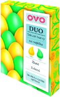 Barvy na vajíčka OVO DUO 2 x 20 ml (zelená, žlutá)