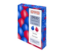 Barvy na vajíčka OVO DUO 2x20 ml (modrá, červená)