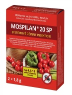 Přípravek proti škůdců na ovoci a zelenině Mospilan 20 SP 2x1,8 g