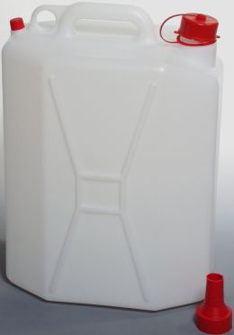 Kanystr na vodu 25 l plast s ventilkem