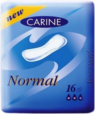 Vložky hygienické 4k Carin Normal 16 ks