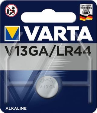Baterie plochá knoflík V13GA/LR44 Varta alkalická