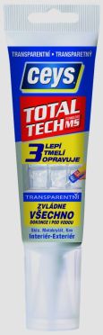 Lepidlo tmel TOTAL TECH Ceys express transparent tuba 125 ml
