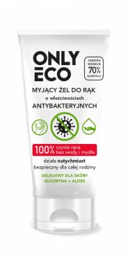 Gel OnlyEco na ruce s antibakteriálními účinky přírodní 50 ml