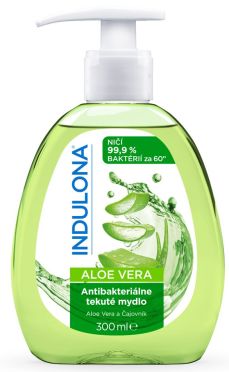 Mýdlo tekuté 300 ml antibakteriální Aloe Vera Indulona