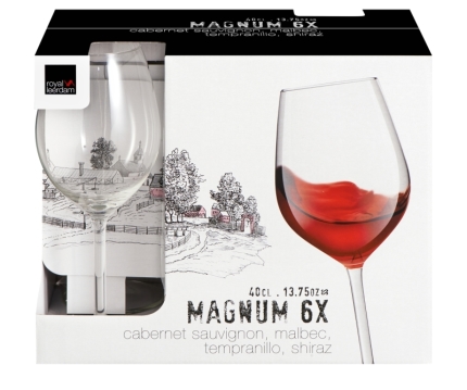 Sklenice na víno 400 ml MAGNUM ESPRIT 6 ks