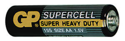 Baterie tužková GP Supercell AA (R6)