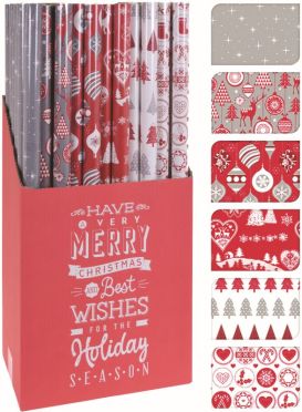 Papír balicí vánoční 200x70 cm mix dekorů