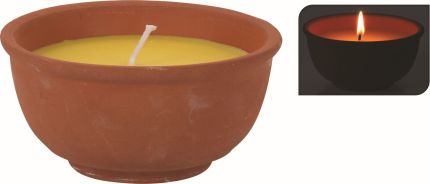 Svíčka proti hmyzu Citronella 123 g v keramickém obalu
