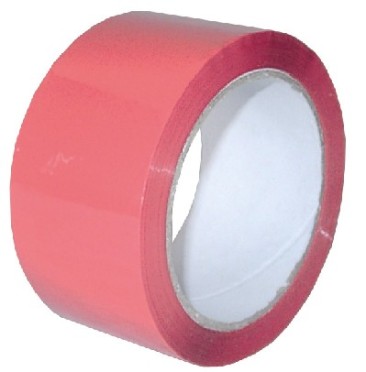 Páska lepící 48 mmx45 m červená