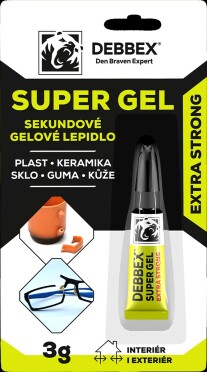 Lepidlo vteřinové 3 g DEBBEX super gel
