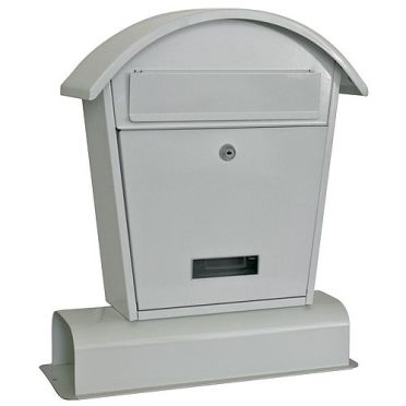 Schránka poštovní bílá 40x14x49 cm Lambert