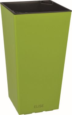 Květináč okrasný 25 cm hráškově zelený Elise matt