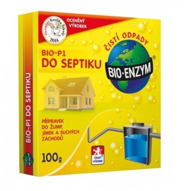 Přípravek pro biologický rozklad obsahu septiku 100 g BIO-P1