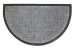 Rohožka půlkruh šedá guma+PP 45x75 cm