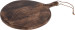 Prkénko dřevěné servírovací kulaté 40 cm