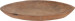 Tác dřevěný oválný teak 35x25x3,5 cm