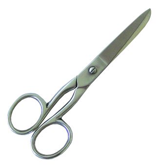 Nůžky pro domácnost 12,5 cm nerez KDS typ 4257